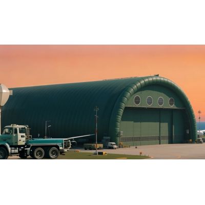 Heavy-Duty Inflatable Hangars