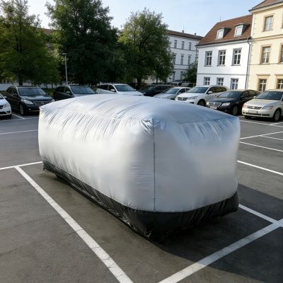 4.8M Outdoor Inflatable Capsule Car Cover