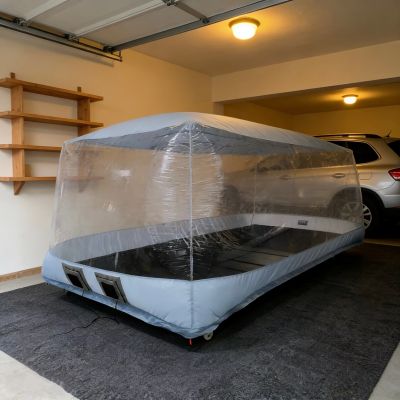 Pro-Series Transparent PVC Inflatable Car Capsule