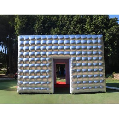 13x13FT Silver Commercial Inflatable Cube
