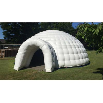 Custom Inflatable Dome Tent with Attached Entryway