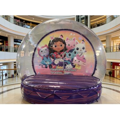3m Giant Inflatable Snow Globe Christmas Decorations Outdoor
