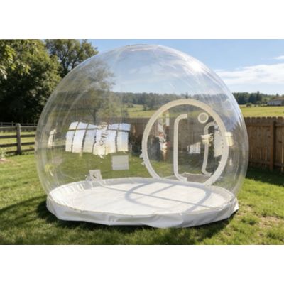 4M Inflatable Transparent Bubble Tent with Tunnel