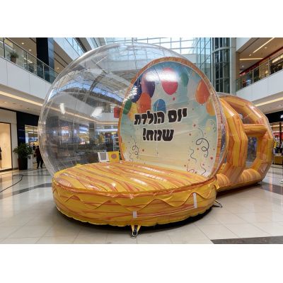 Inflatable Bubble Tent with Tunnel for promotions and events