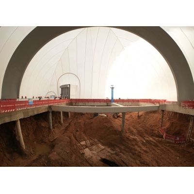 Foundation Pit Air Dome