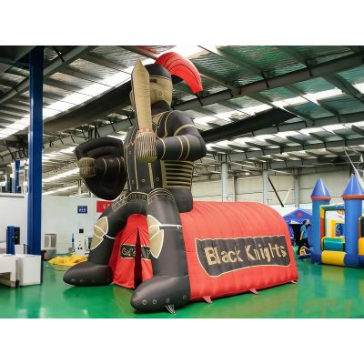 Black Knight Inflatable Sports Tunnel