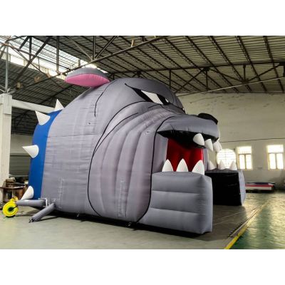 Inflatable Bulldog Tunnel