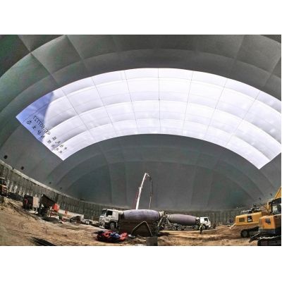 Eco-Friendly Foundation Pit Air Dome