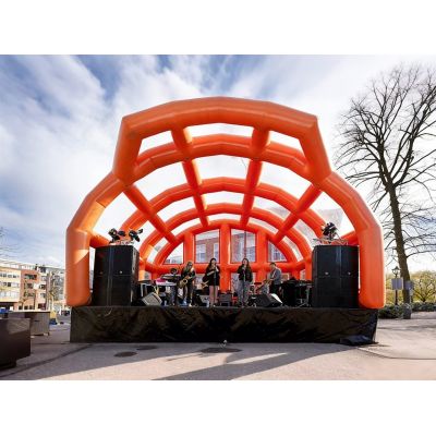 Portable Inflatable Stage Podium for Music Festivals