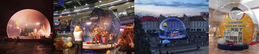 Inflatable Snow Globes Bubble Tent Case