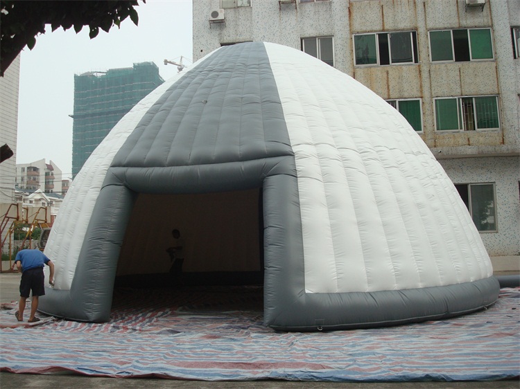 custom inflatable dome building for sports