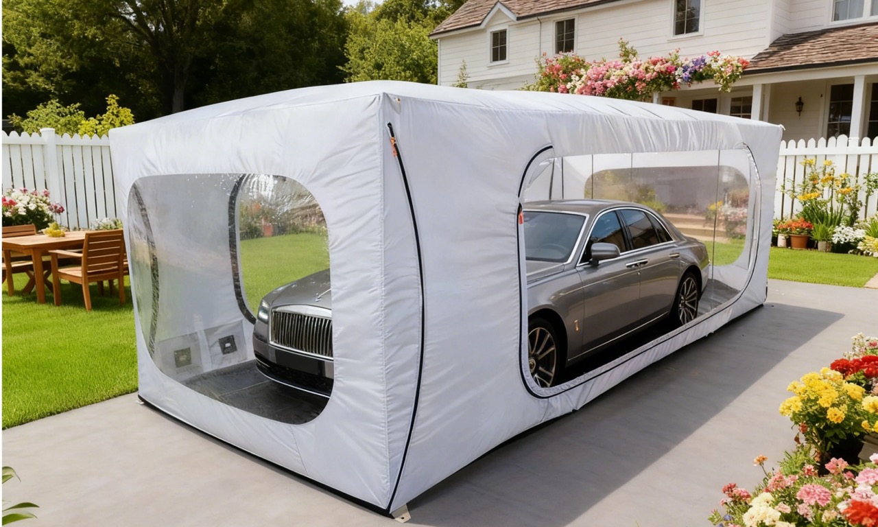 Inflatable Frame Car Cover
