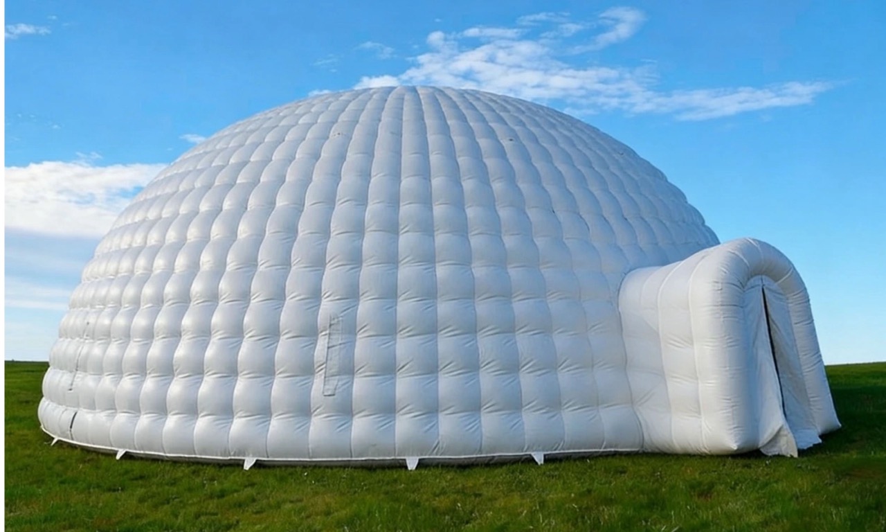 Customize inflatable dome tents