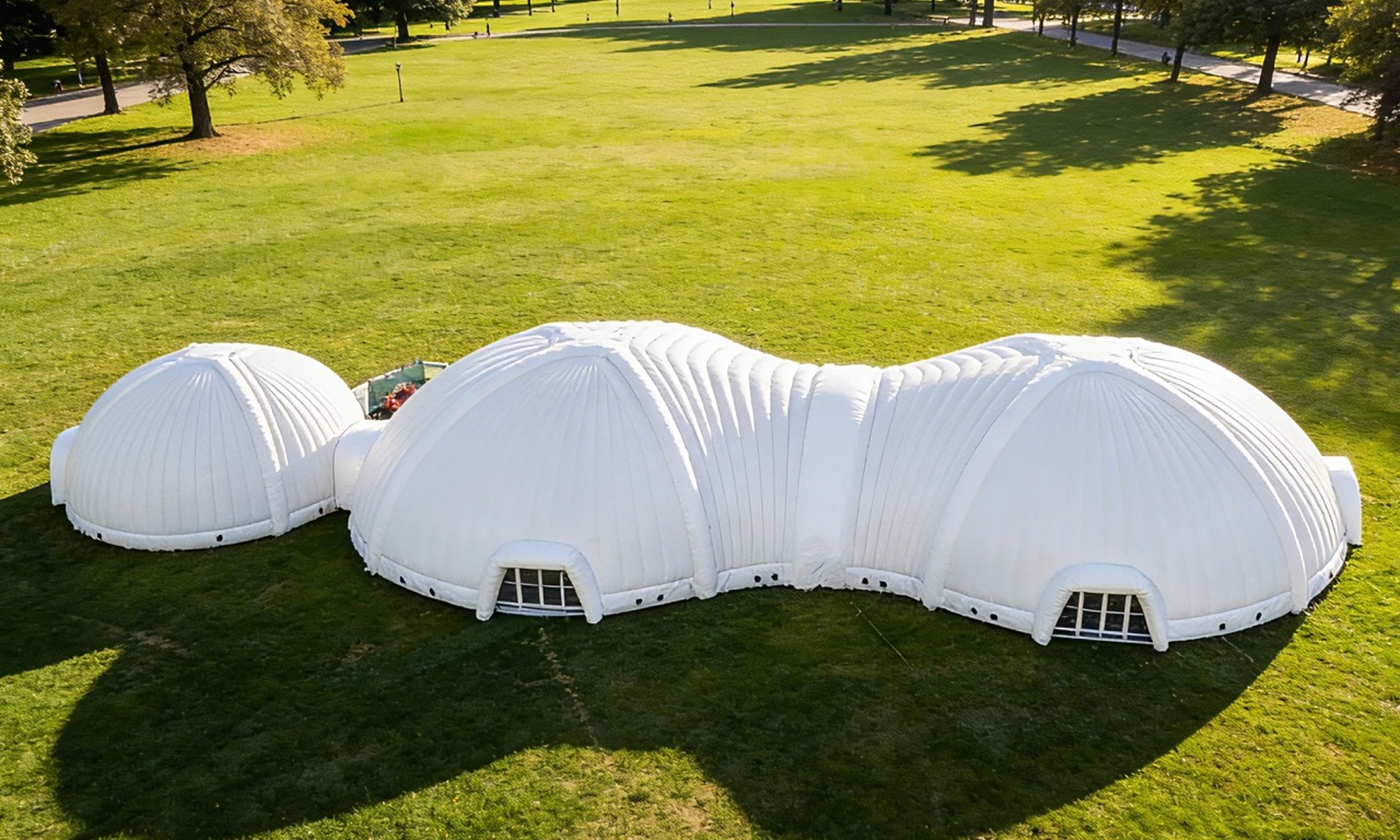 Inflatable Scarab Dome